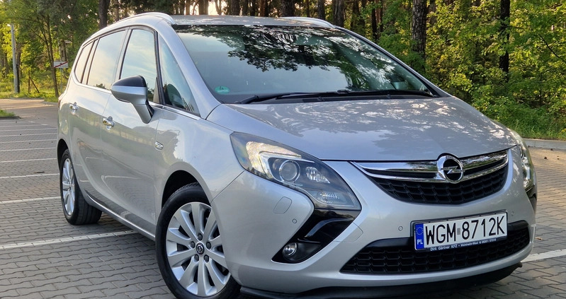 Opel Zafira cena 36900 przebieg: 189000, rok produkcji 2012 z Żyrardów małe 704